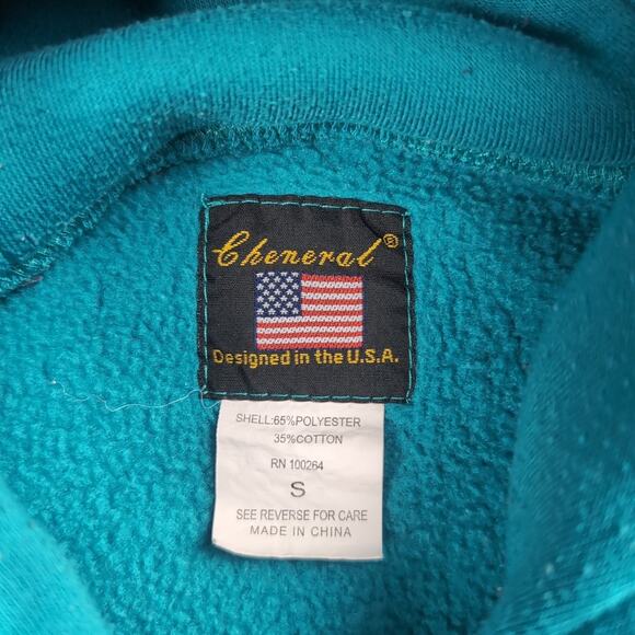 Vintage Oregon Sweatshirt Adult Small Blue Destination Hoodie Multnomah Falls - Picture 2 of 6